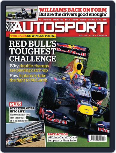Autosport April 4th, 2012 Digital Back Issue Cover