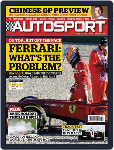 Autosport April 12th, 2012 Digital Back Issue Cover