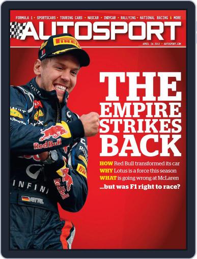 Autosport April 26th, 2012 Digital Back Issue Cover