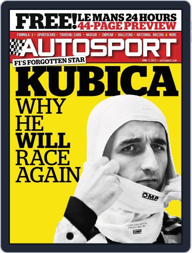 Autosport June 7th, 2012 Digital Back Issue Cover