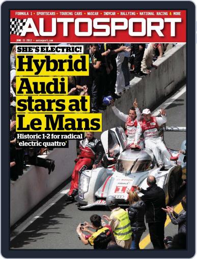 Autosport June 21st, 2012 Digital Back Issue Cover