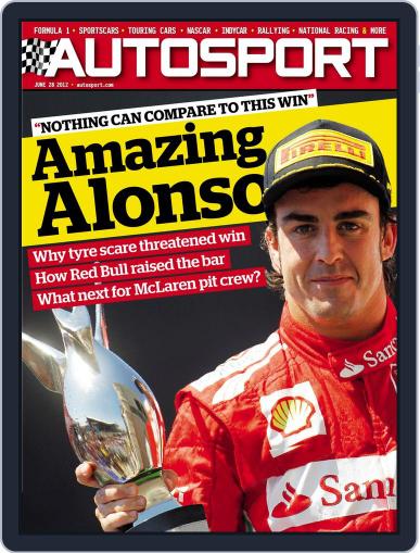 Autosport June 28th, 2012 Digital Back Issue Cover
