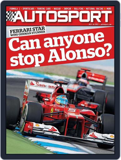 Autosport July 26th, 2012 Digital Back Issue Cover