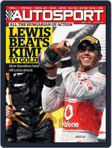 Autosport August 2nd, 2012 Digital Back Issue Cover