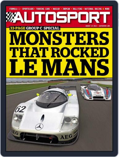 Autosport August 22nd, 2012 Digital Back Issue Cover