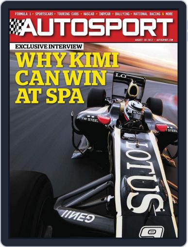 Autosport August 30th, 2012 Digital Back Issue Cover