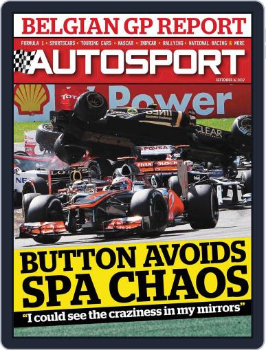 Autosport September 6th, 2012 Digital Back Issue Cover