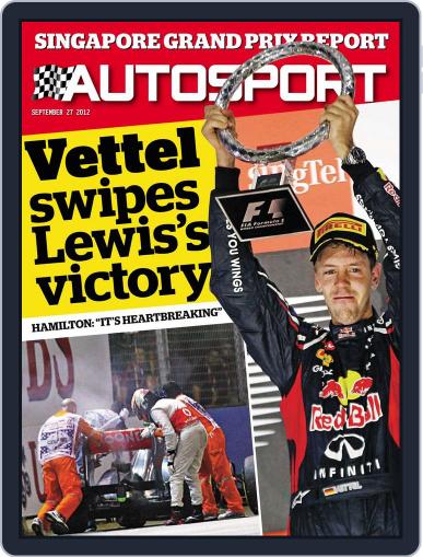 Autosport September 20th, 2012 Digital Back Issue Cover