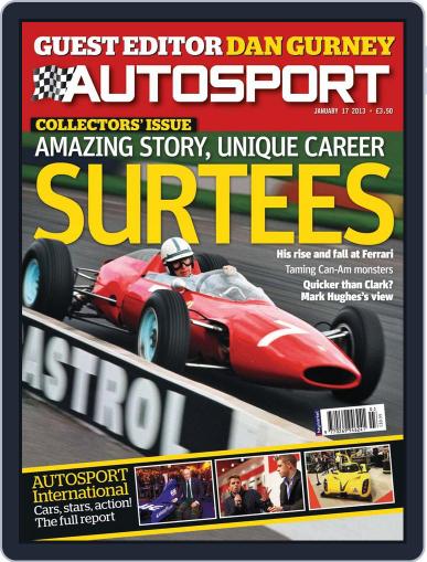 Autosport January 17th, 2013 Digital Back Issue Cover