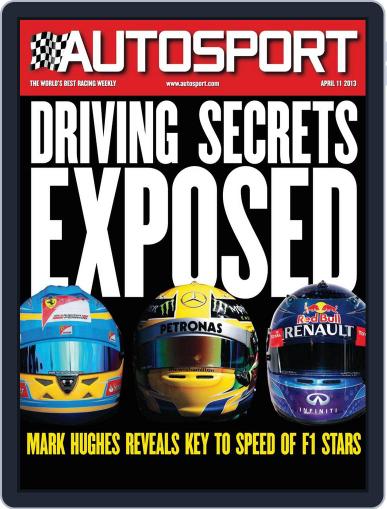Autosport April 11th, 2013 Digital Back Issue Cover