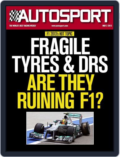 Autosport May 2nd, 2013 Digital Back Issue Cover