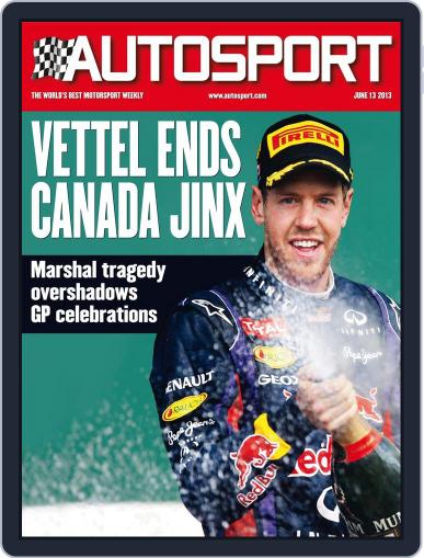 Autosport June 12th, 2013 Digital Back Issue Cover