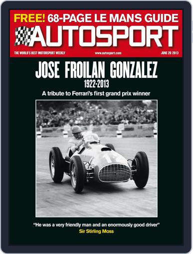 Autosport June 20th, 2013 Digital Back Issue Cover