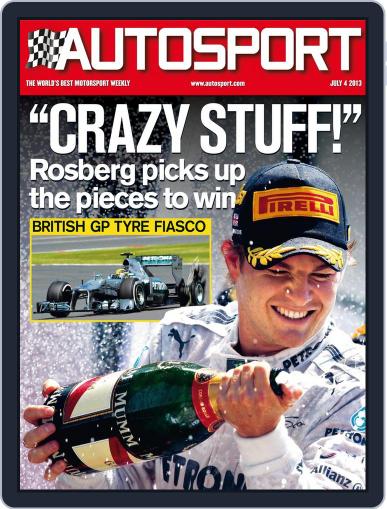 Autosport July 4th, 2013 Digital Back Issue Cover