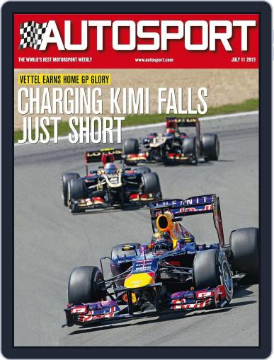 Autosport July 11th, 2013 Digital Back Issue Cover