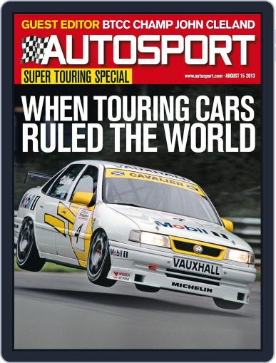 Autosport August 15th, 2013 Digital Back Issue Cover