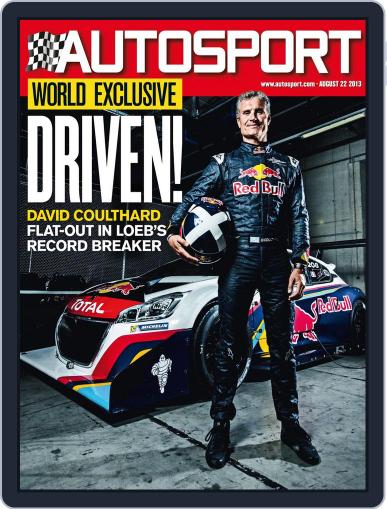 Autosport August 21st, 2013 Digital Back Issue Cover