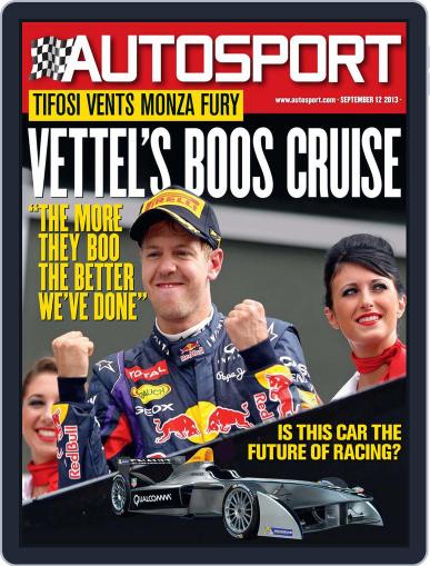 Autosport September 11th, 2013 Digital Back Issue Cover