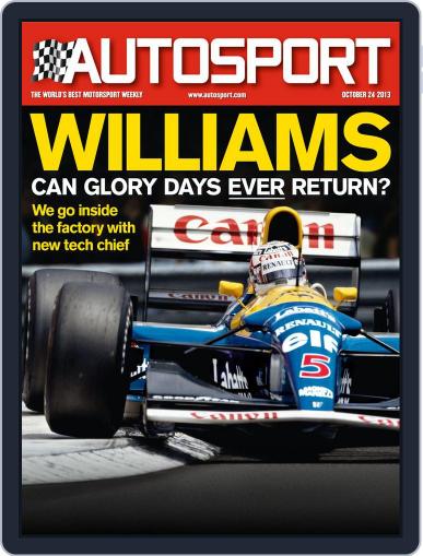 Autosport October 24th, 2013 Digital Back Issue Cover