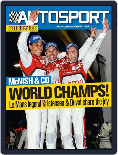 Autosport November 13th, 2013 Digital Back Issue Cover