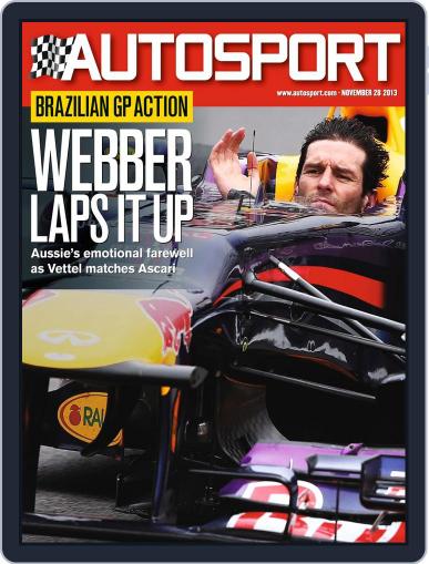 Autosport November 27th, 2013 Digital Back Issue Cover