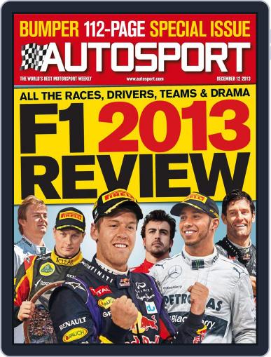 Autosport December 11th, 2013 Digital Back Issue Cover
