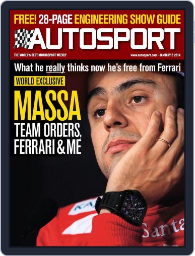 Autosport January 8th, 2014 Digital Back Issue Cover
