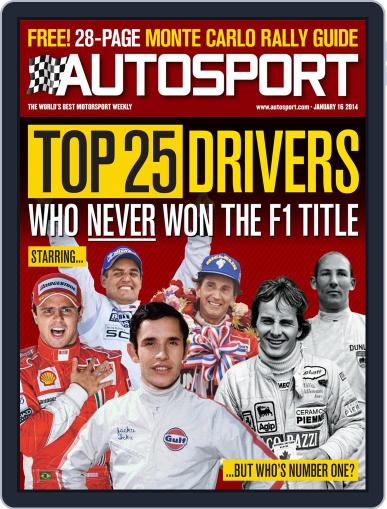 Autosport January 15th, 2014 Digital Back Issue Cover