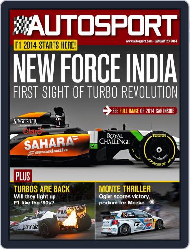 Autosport January 22nd, 2014 Digital Back Issue Cover