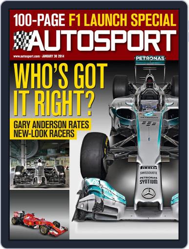 Autosport January 29th, 2014 Digital Back Issue Cover