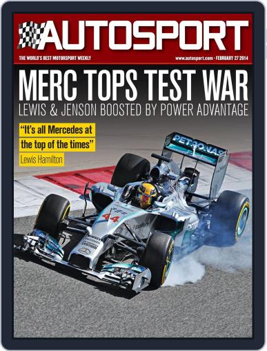 Autosport February 26th, 2014 Digital Back Issue Cover