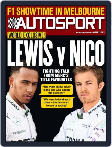 Autosport March 12th, 2014 Digital Back Issue Cover