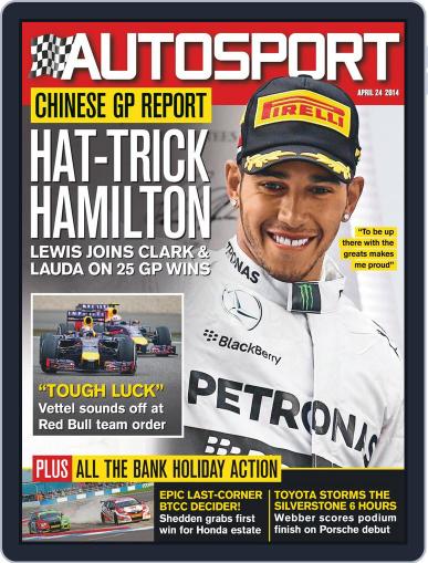 Autosport April 23rd, 2014 Digital Back Issue Cover