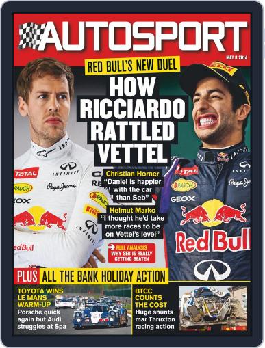 Autosport May 7th, 2014 Digital Back Issue Cover