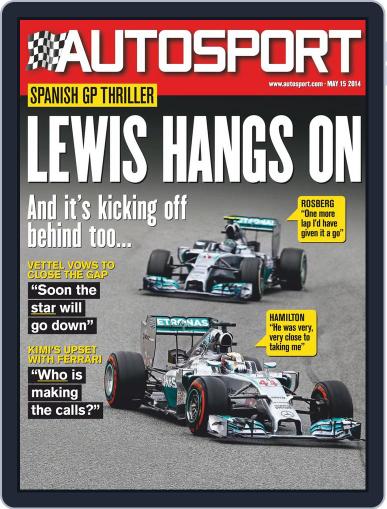 Autosport May 14th, 2014 Digital Back Issue Cover