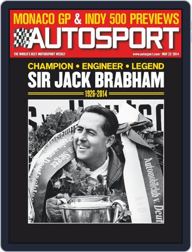 Autosport May 21st, 2014 Digital Back Issue Cover