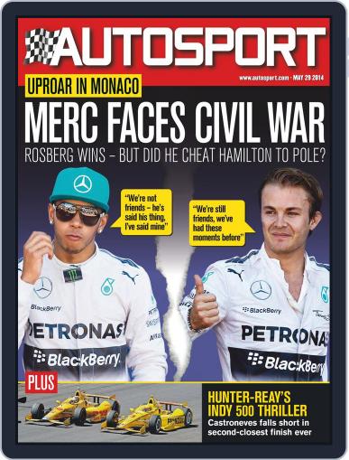 Autosport May 28th, 2014 Digital Back Issue Cover