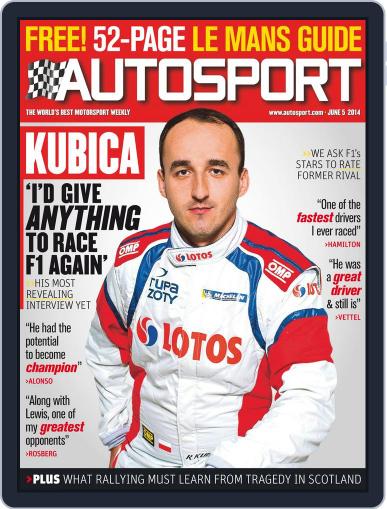 Autosport June 4th, 2014 Digital Back Issue Cover