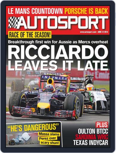 Autosport June 11th, 2014 Digital Back Issue Cover