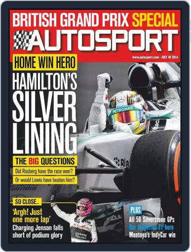 Autosport July 9th, 2014 Digital Back Issue Cover