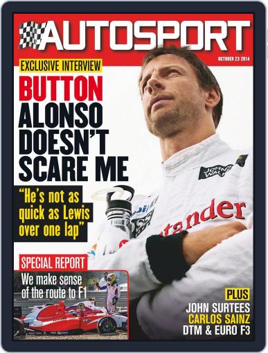 Autosport October 22nd, 2014 Digital Back Issue Cover