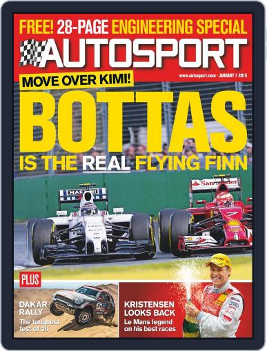 Autosport December 31st, 2014 Digital Back Issue Cover