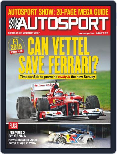 Autosport January 7th, 2015 Digital Back Issue Cover