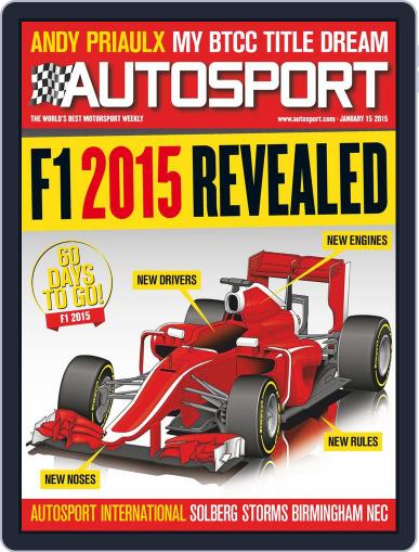 Autosport January 14th, 2015 Digital Back Issue Cover