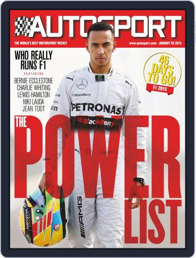 Autosport January 29th, 2015 Digital Back Issue Cover