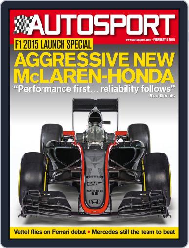 Autosport February 5th, 2015 Digital Back Issue Cover