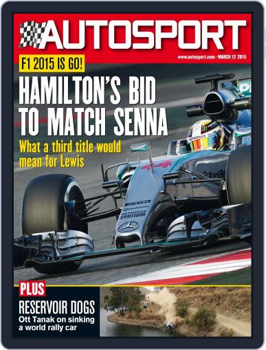 Autosport March 12th, 2015 Digital Back Issue Cover