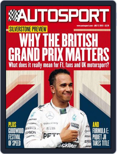 Autosport July 2nd, 2015 Digital Back Issue Cover