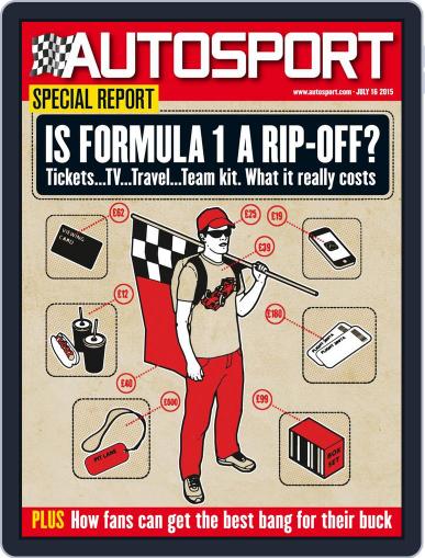 Autosport July 16th, 2015 Digital Back Issue Cover