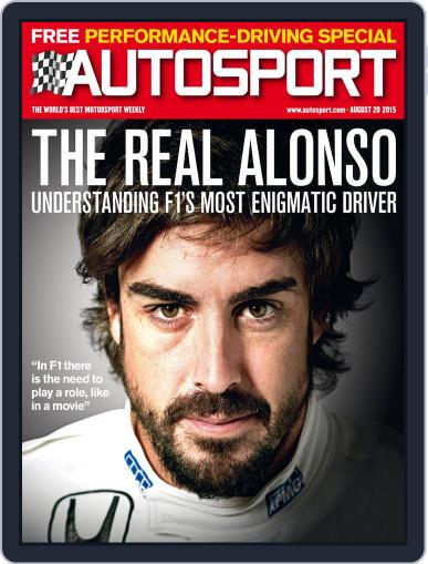 Autosport August 19th, 2015 Digital Back Issue Cover